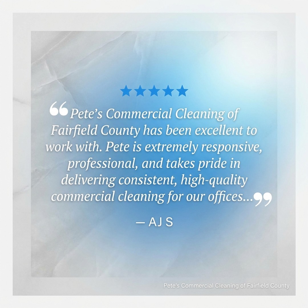Pete's Commercial Cleaning of Fairfield County cleaning work (photo 12)