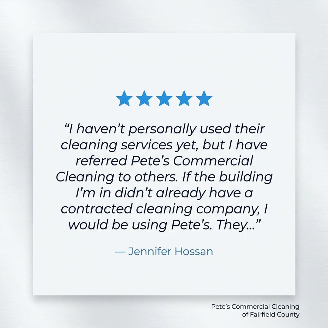 Pete's Commercial Cleaning of Fairfield County cleaning work (photo 11)