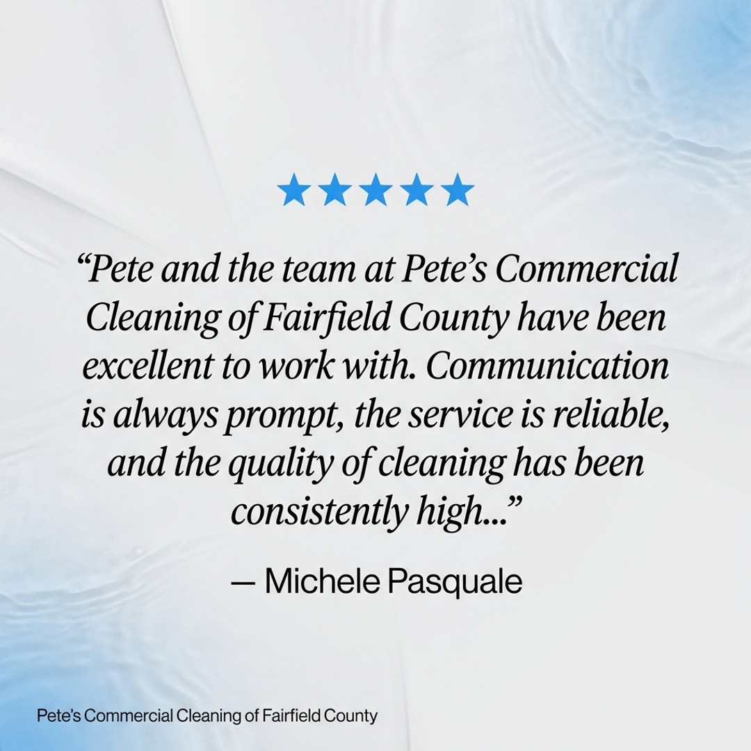 Pete's Commercial Cleaning of Fairfield County cleaning work (photo 11)